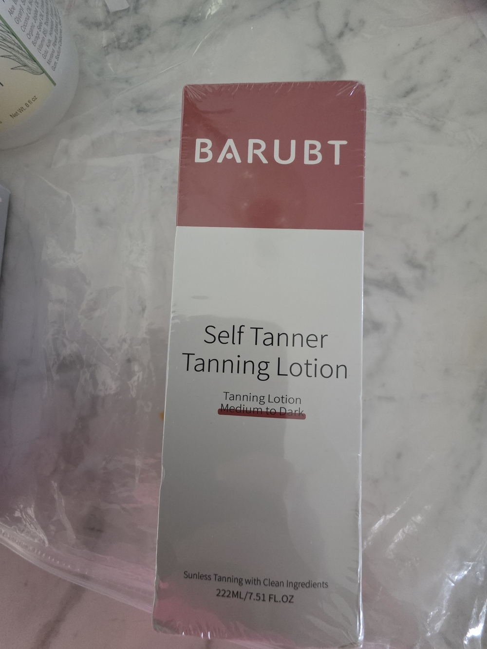 0BARUBT Self Tanner Tanning Lotion - NEW In Sealed Box